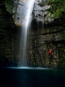 Waterfalll climber